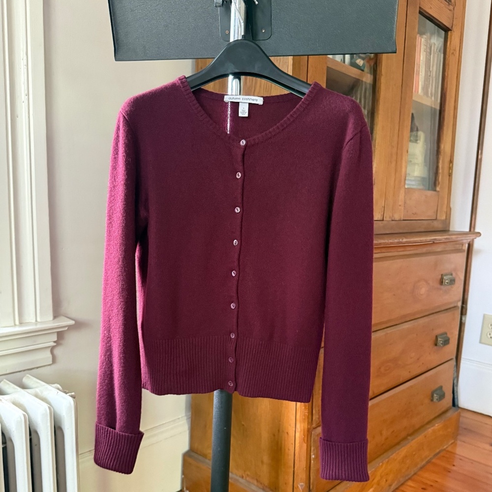 Autumn Cashmere Cardigan